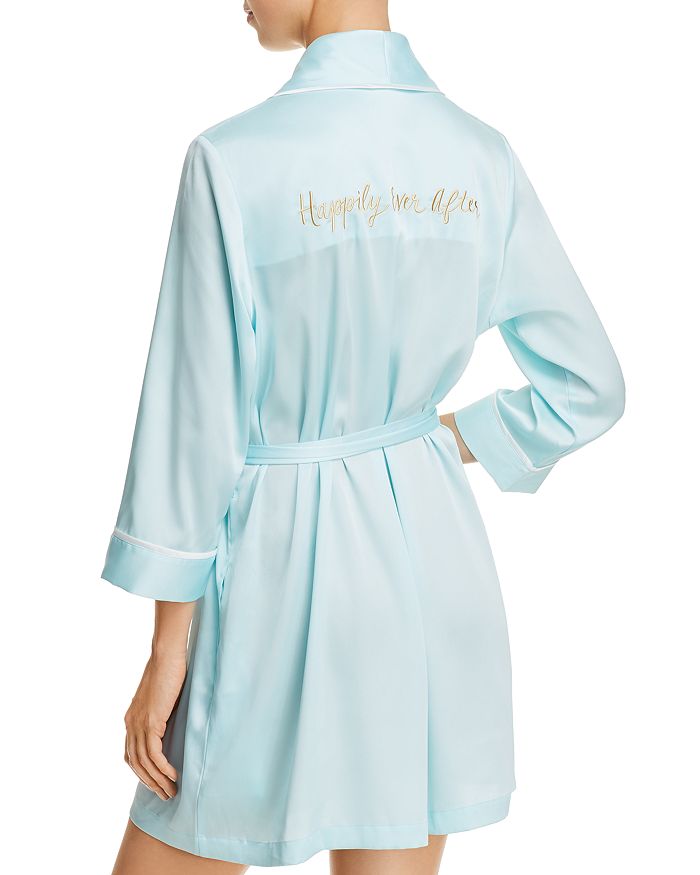 Kate Spade New York Happily Ever After Robe In Aqua
