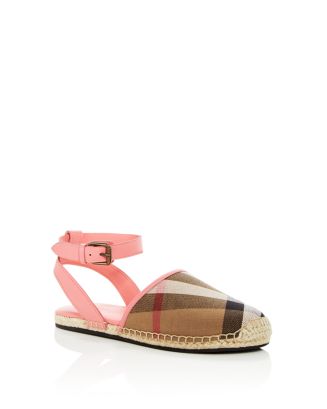 Burberry Girls' New Perth Ankle Strap Espadrille Sandals - Toddler, Little  Kid, Big Kid | Bloomingdale's