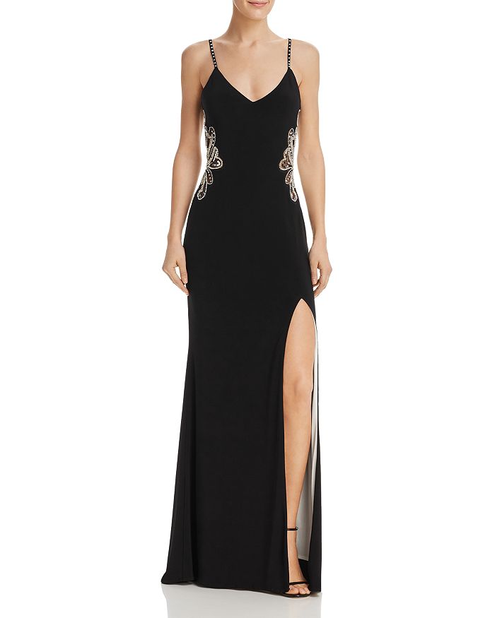 Avery g embellished waist gown clearance