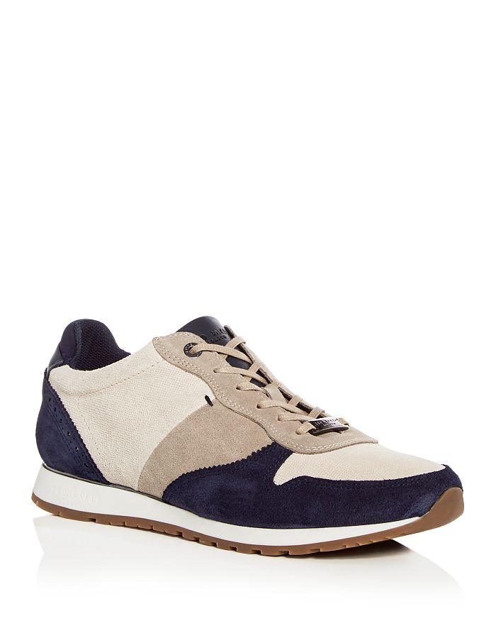 Ted Baker Men's Shindl Suede Lace Up Sneakers | Bloomingdale's