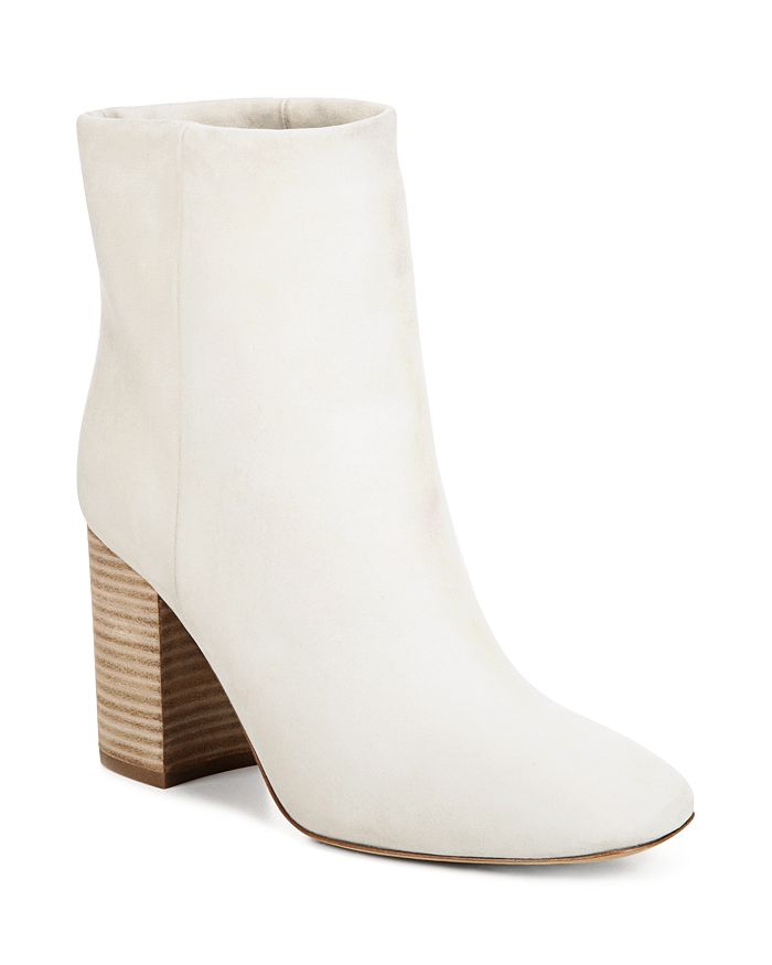 Vince Women s Felton Leather Block Heel Booties Bloomingdale s