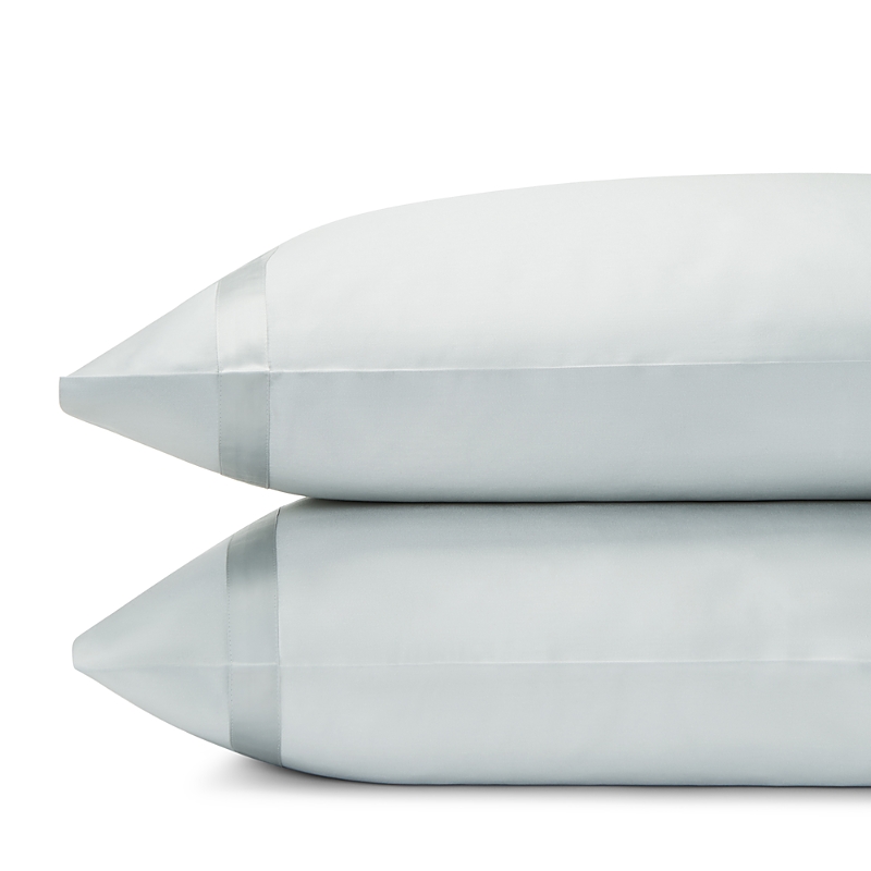 Matouk Nocturne Sateen Standard Pillowcase, Pair In Pool