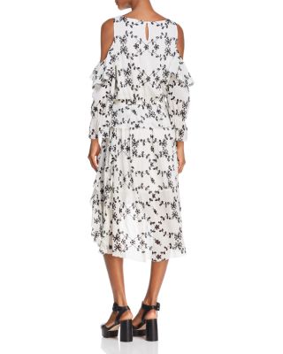 Robe En Soie Joie Alpheus - Épaules Dénudées (Cold Shoulder) - Taille S - NWT