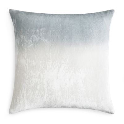 Dip-Dye Silk Velvet Decorative Pillow, 20" x 20"
