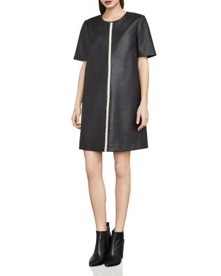 slim fit dress slacks Bardot Womens Lexi Faux-Leather Mini Dress, Size 10  Vanessa Jane