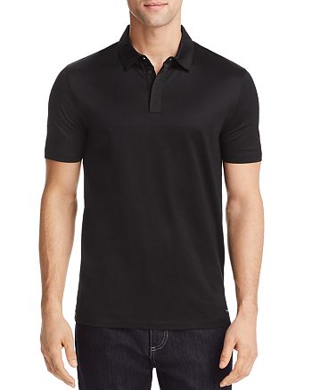 HUGO Dajm Linen Regular Fit Polo Shirt | Bloomingdale's
