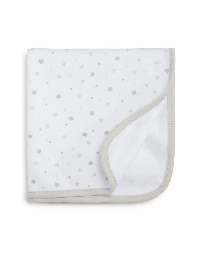 Little Me Kids' Star Infant Unisex Receiving Blanket - 100% Exclusive In Gray