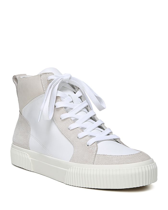 Vince Women's Kiles Suede & Leather High Top Lace Up Sneakers ...