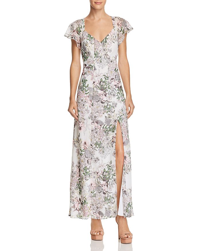 GUESS Loyola Floral Print Maxi Dress | Bloomingdale's