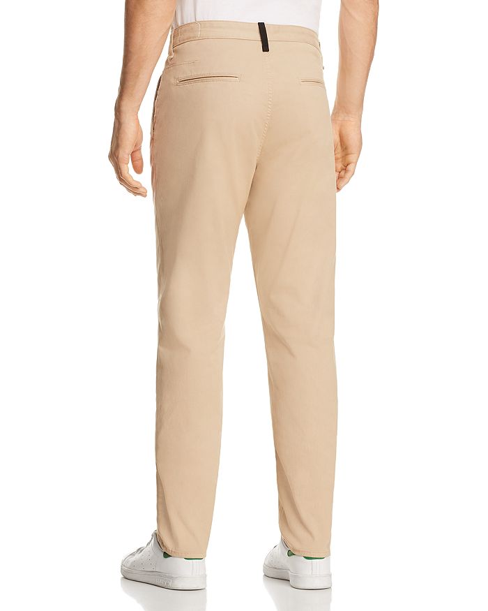 Rag & Bone Fit 2 Slim-fit Garment-dyed Cotton-blend Twill Chinos In Beige