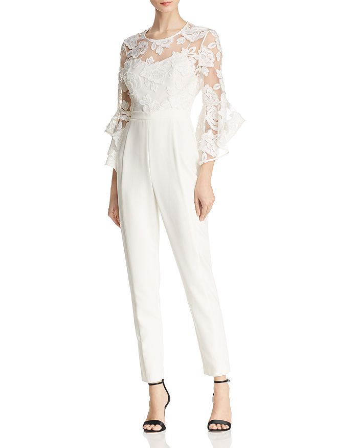 Black halo vivienne jumpsuit top