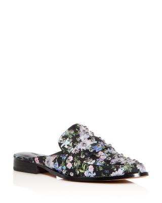 rebecca minkoff gold mules