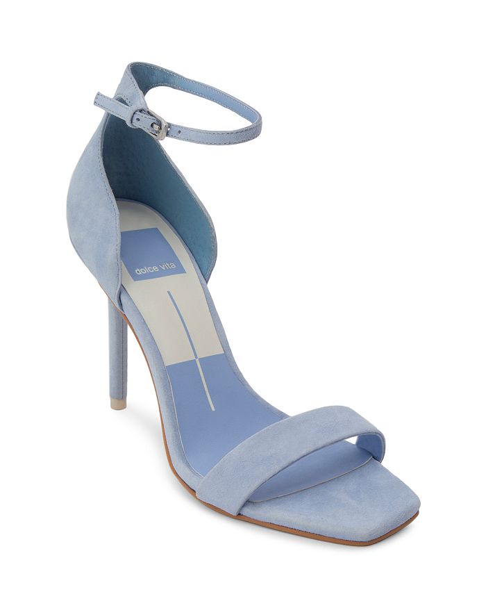 Dolce Vita Women s Halo Suede High Heel Ankle Strap Sandals