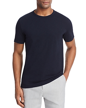 Theory Cosmos Slub Cotton Essential Tee In Eclipse