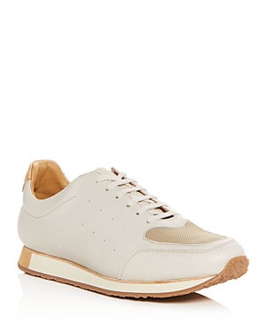 PAIRS IN PARIS PAIRS IN PARIS MEN'S NO. 21 LEATHER LACE UP SNEAKERS - 100% EXCLUSIVE,80050286N21