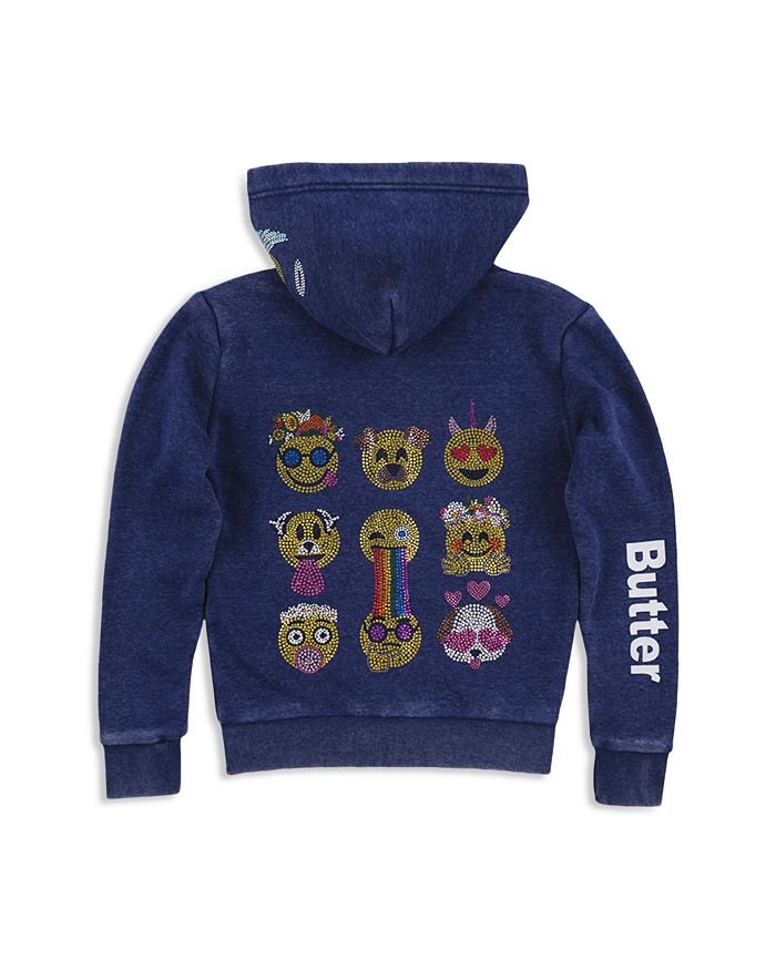 Butter hot sale emoji hoodie