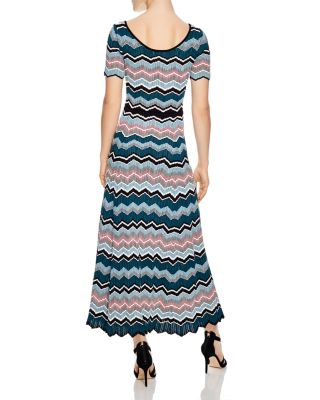 Sandro Rone Geo Stripe Knit Dress | Bloomingdale's Women