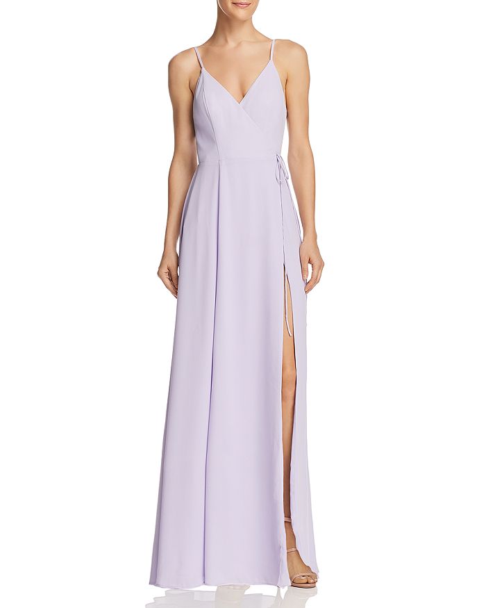 Fame and Partners The Tilbury Wrap Gown 100 Exclusive Bloomingdale s