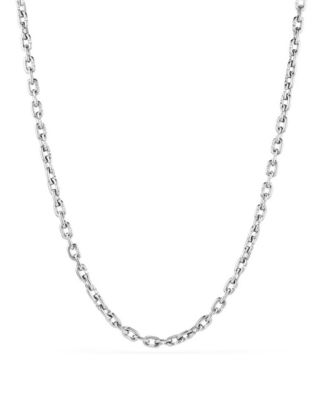David Yurman - Men's Chain Link Narrow Necklace 26", 5.2mm