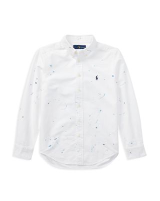 ralph lauren paint splatter shirt