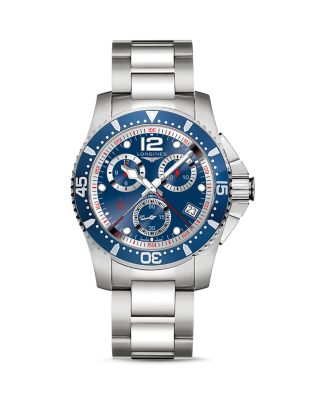 hydroconquest chronograph bracelet watch, 41mm in