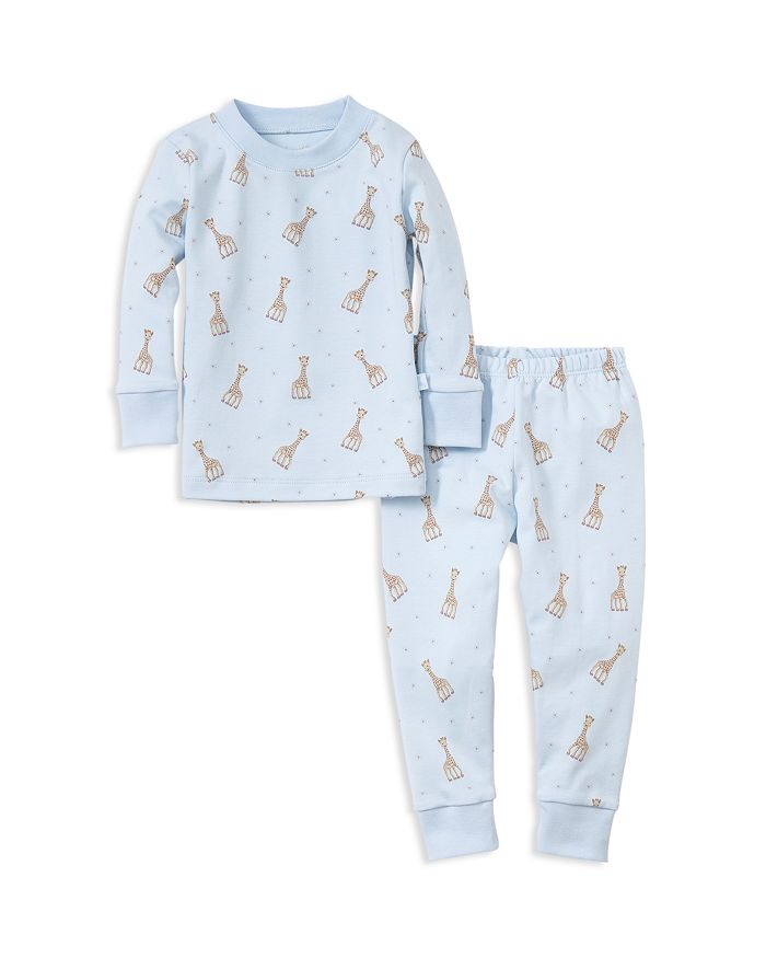 Kissy Kissy Boys' Sophie La Girafe Pajama Set - Baby In Light Blue