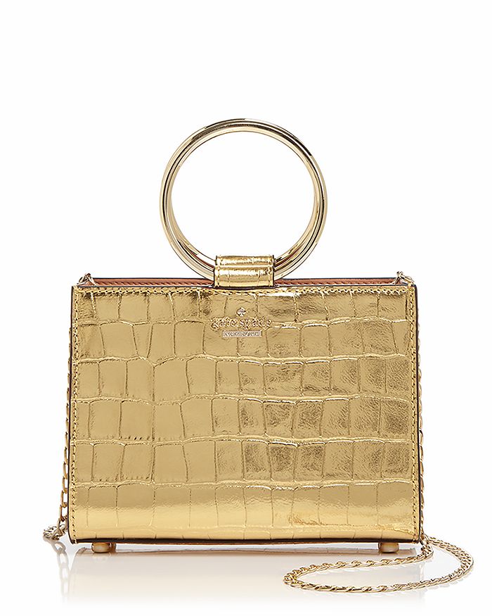 kate spade new york White Rock Road Luxe Mini Sam Leather