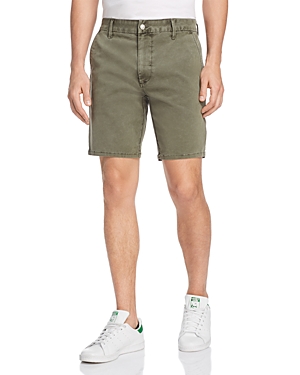 Joe's Jeans Brixton Trim Fit Straight Leg Shorts In Olive Tree