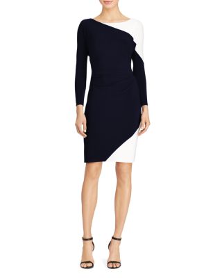 ralph lauren colour block dress