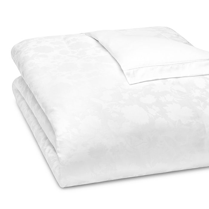 Amalia Home Collection Shading Daisy Duvet Cover, King- 100% Exclusive In White