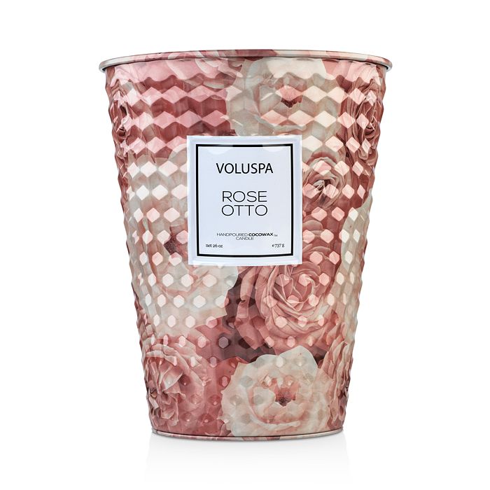 Voluspa Large Glass Jar Candle - 18 oz - ROSE OTTO main image 0
