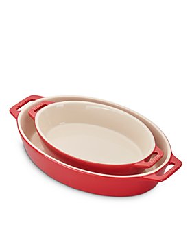 Staub - Ceramic Oval Baking Dish 2-Piece Set
