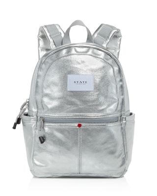 STATE Girls' Mini Kane Silver Backpack | Bloomingdale's