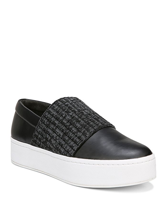 Vince weadon leather platform sneakers hot sale