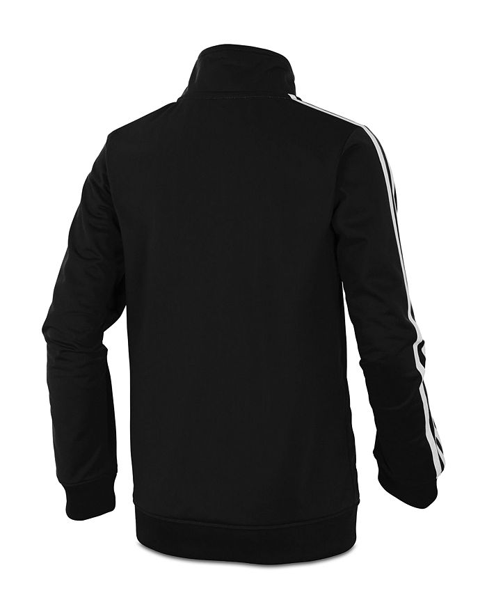 Shop Adidas Originals Unisex Iconic Tricot Jacket - Big Kid In Black