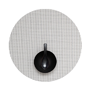 Shop Chilewich Basketweave Round Placemat In White