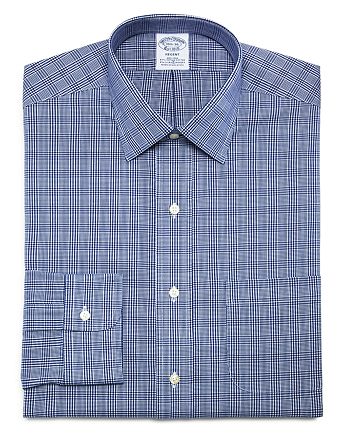 Brooks Brothers Plaid Classic Fit Dress Shirt | Bloomingdale's