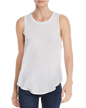 CHASER SEAMED MUSCLE TANK,CW7278-WHT