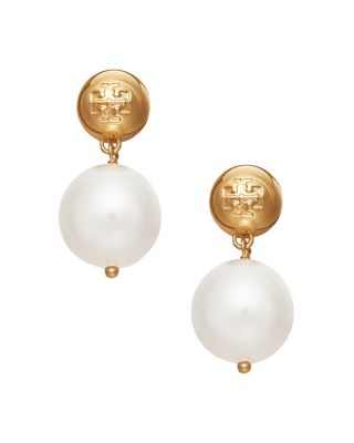 tory burch crystal drop earrings