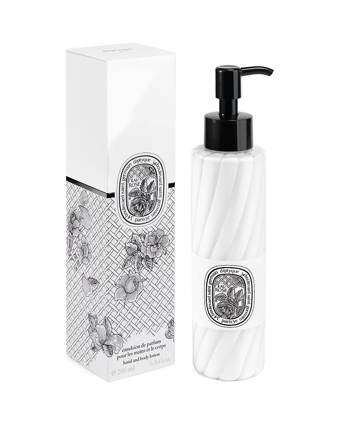 Shop Diptyque Eau Rose Hand & Body Scented Lotion