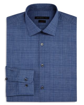 John Varvatos Star USA Check Slim Fit Dress Shirt | Bloomingdale's