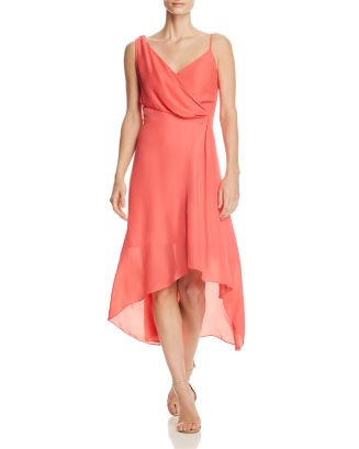 Parker Pippy Asymmetric Draped Dress | Bloomingdale's