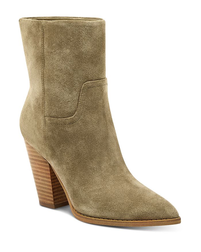 Marc Fisher LTD. Women s Devin Pointed Toe Suede High Heel Western