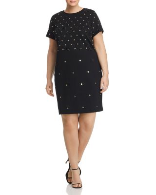 michael kors studded sheath dress