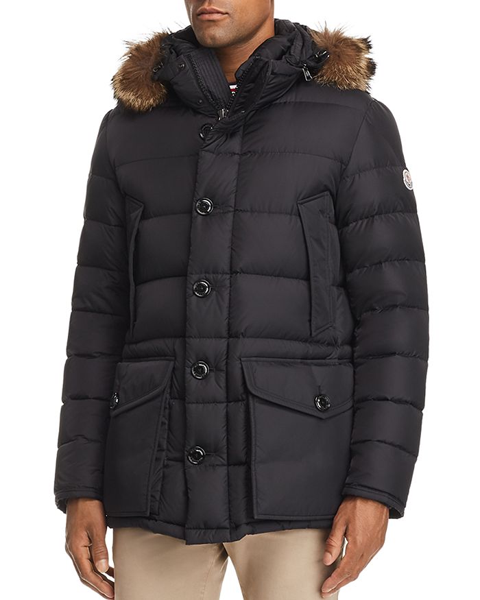 MONCLER CLUNY HOODED DOWN JACKET,E2091413802568352
