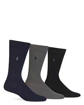 Polo Ralph Lauren - Super Soft Flat Knit Socks - Pack of 3