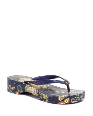 tory burch platform flip flops