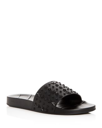 Jimmy Choo REY SLIDES NAVY MENS Sandals Size 7 EU 40 Fits like an 8 Jimmy Choo | Shoes | Jimmy Choo Rey Slides Navy Mens Sandals  main image 3