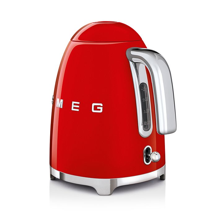 Smeg 50s Retro Style Electric Kettle In Red