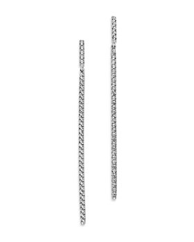 Bloomingdale's - Diamond Linear Drop Earrings in 14K White Gold, 0.80 ct. t.w. - 100% Exclusive